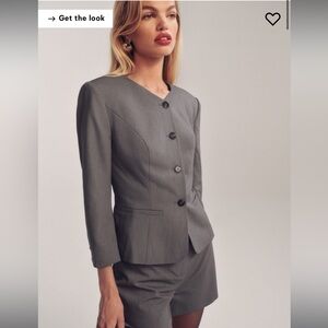 Reformation Luc Jacket in Gray🩶